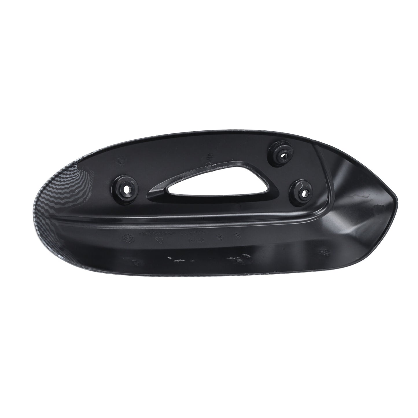 Piaggio Hitteschild Uitlaat Zip - 4T - Euro4 / Euro5 - Carbon Look