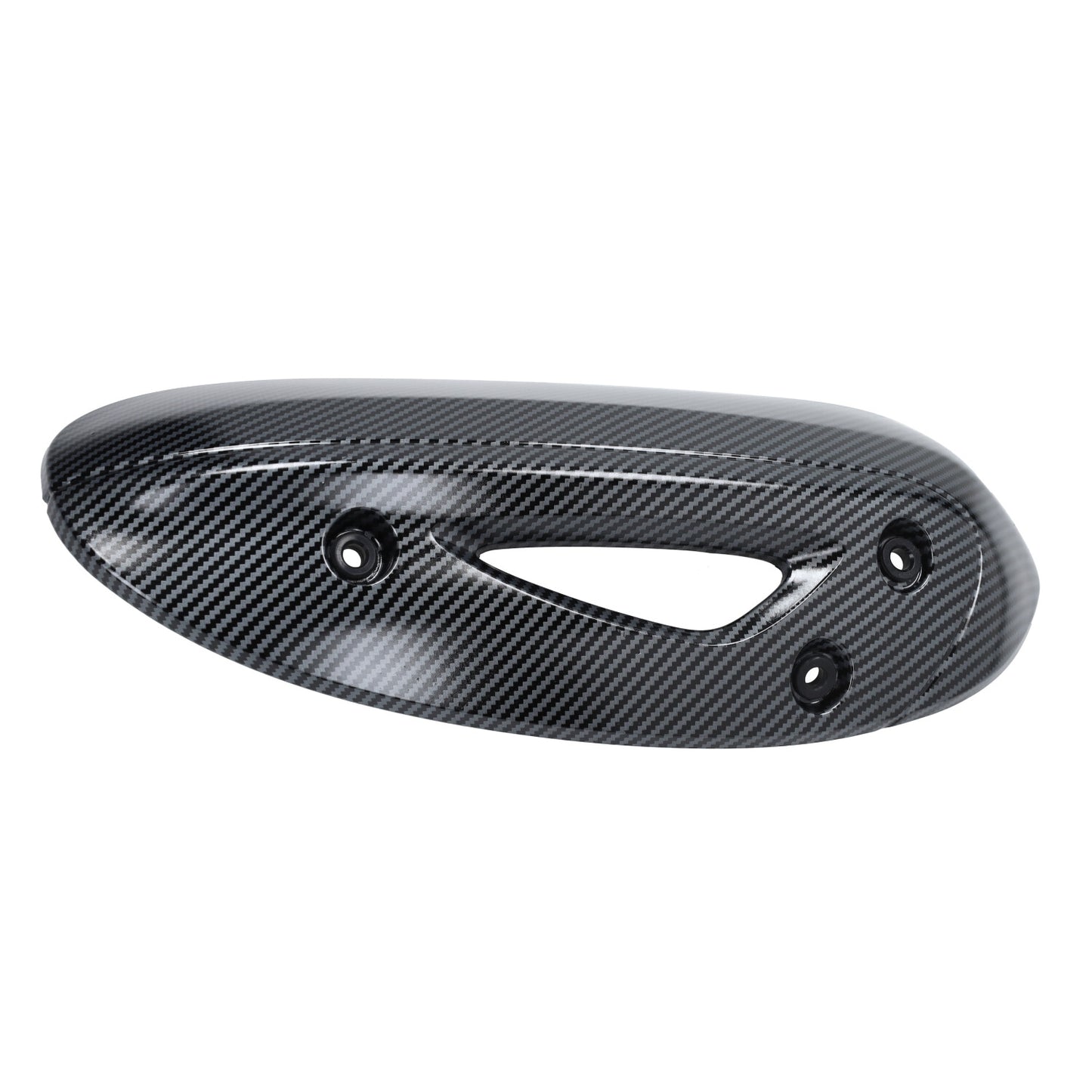 Piaggio Hitteschild Uitlaat Zip - 4T - Euro4 / Euro5 - Carbon Look