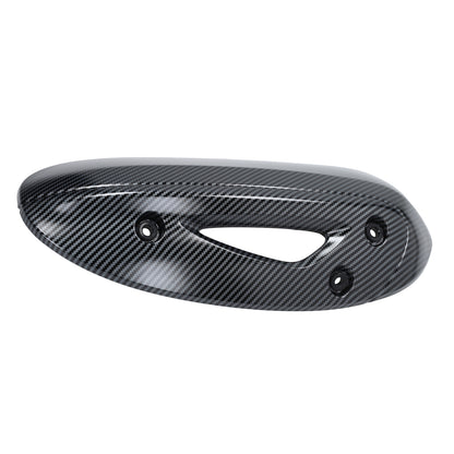 Piaggio Hitteschild Uitlaat Zip - 4T - Euro4 / Euro5 - Carbon Look