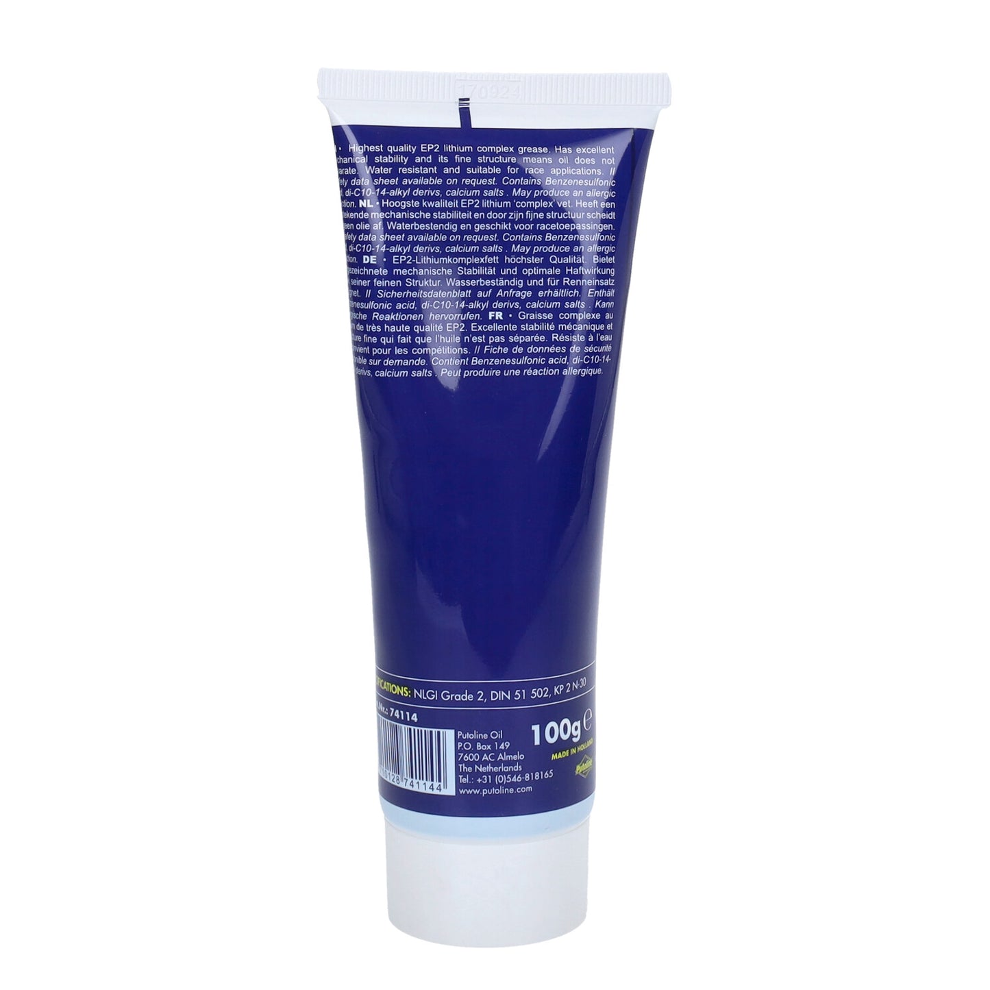 Kogellagervet - Putoline - 100 gram - Tube - 74114