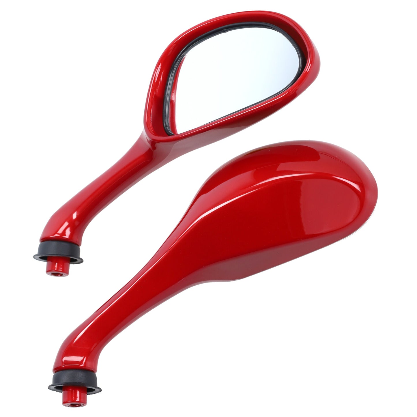 Roger Styling - Gilera Runner Spiegelset - L + R - Bordeaux Rood