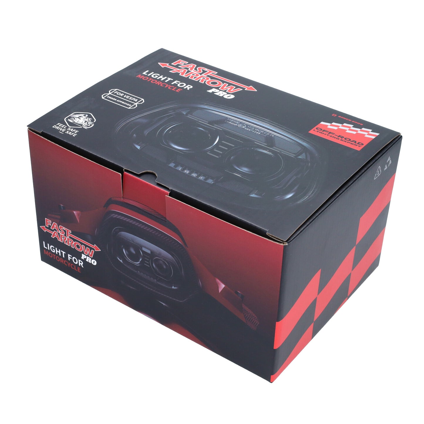 Vespa Sprint Led Koplamp Unit - Fast Arrow Pro led