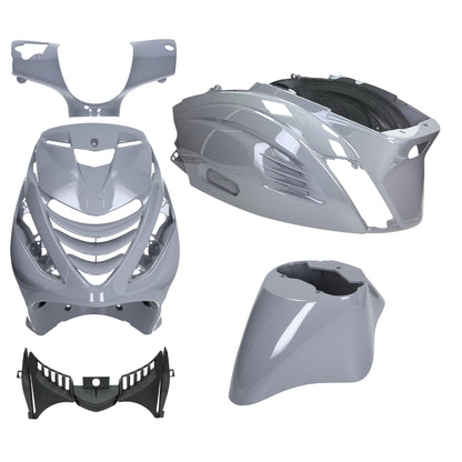 Kappenset – Piaggio Zip – 5-delig – RS-1 - met SP neus – Nardo Grey