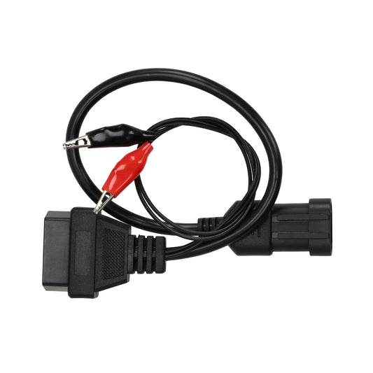 Diagnosekabel universeel OBD2 verloopkabel - OBD2 naar 3-Pins - Vespa / Piaggio - Euro4