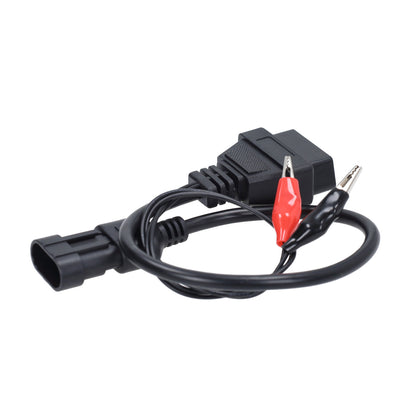 Diagnosekabel universeel OBD2 verloopkabel - OBD2 naar 3-Pins - Vespa / Piaggio - Euro4