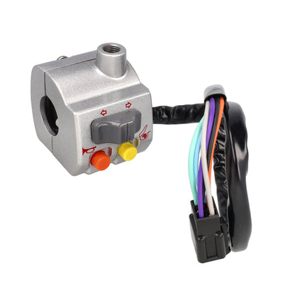 Stuurschakelaar Sym Mio - Links compleet - Zilver - 35200-A8B-000-TW - Origineel