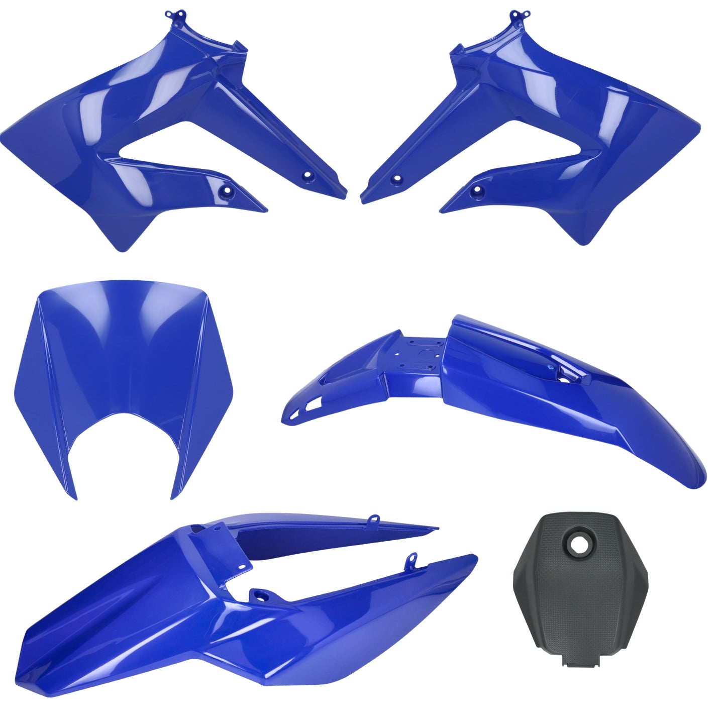 Kappenset - 6-Delig - Senda DRD / Senda X-Treme / Gilera SMT / Gilera RCR - Blauw