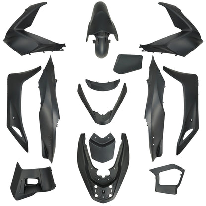 Kappenset - 13-Delig - Honda PCX - 125cc / 150cc - 2014 t/m 2017 - Mat Zwart