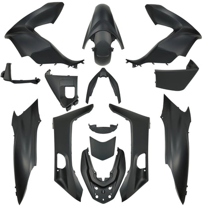 Kappenset - 13-Delig - Honda PCX - 125cc / 150cc - 2018 t/m 2021 - Mat Zwart
