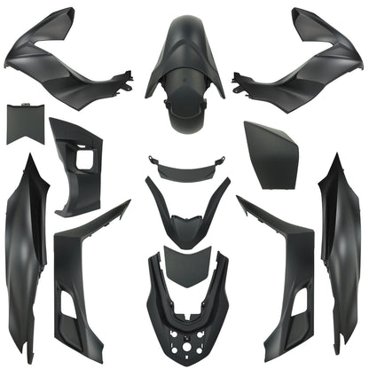 Kappenset - 13-Delig - Honda PCX - 125cc / 150cc - 2022 / 2023 - Mat Zwart