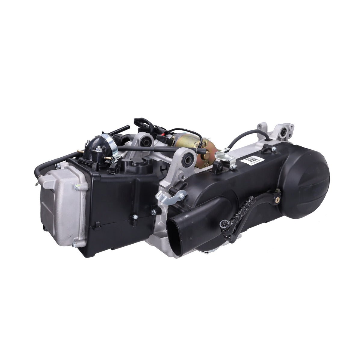 Motorblok compleet - GY6 - 4-Takt - 125cc - 10 inch - korte as