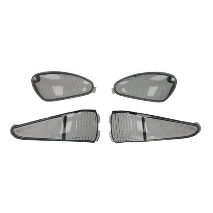 Blinklichtglas-Set – 4-teilig – SP – Gilera Runner 50cc / 125cc / 180cc – Smoke