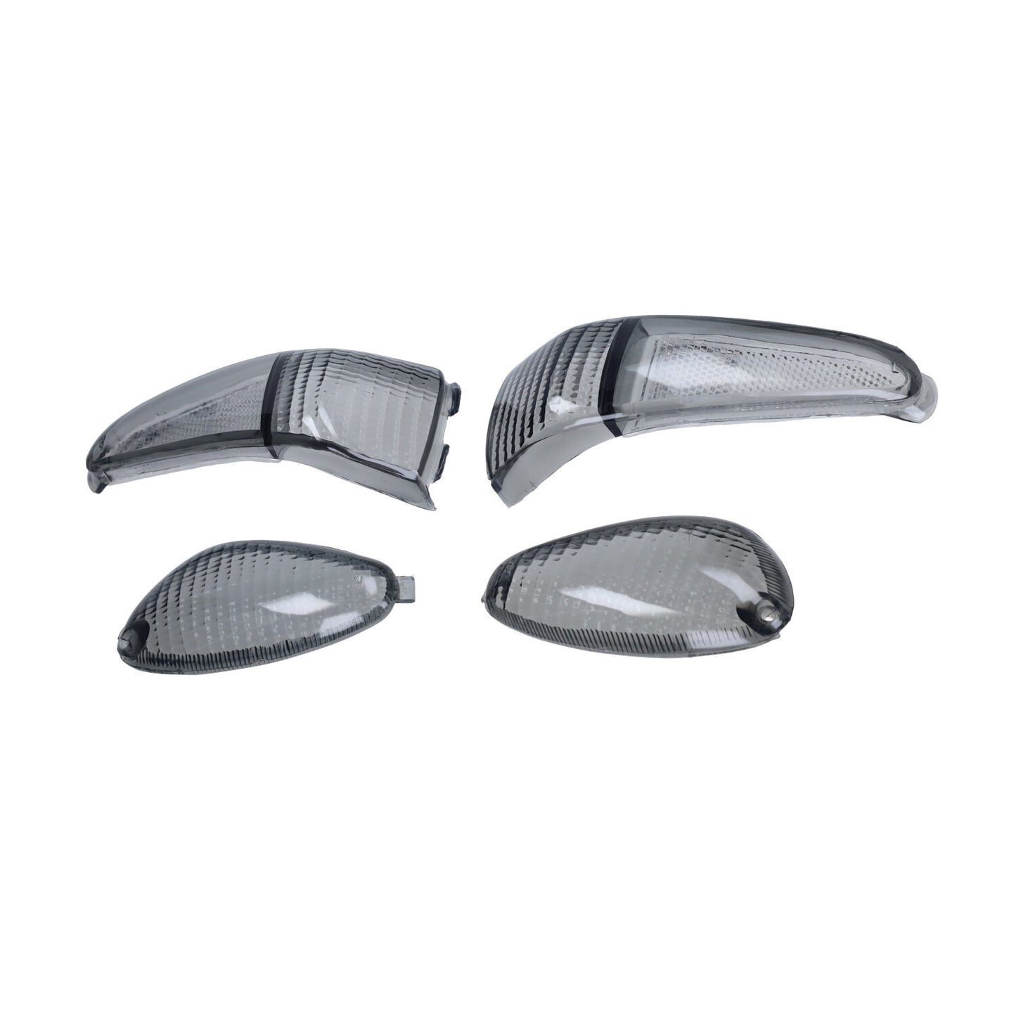 Blinklichtglas-Set – 4-teilig – SP – Gilera Runner 50cc / 125cc / 180cc – Smoke