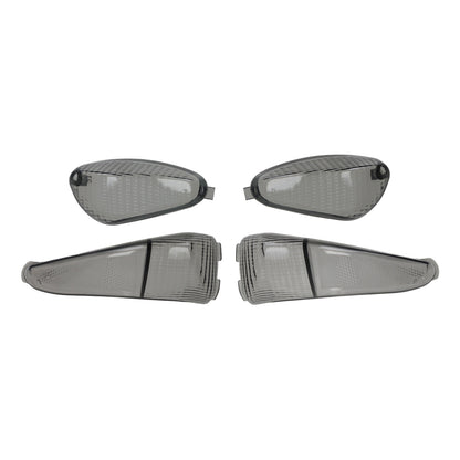 Knipperlichtglas Set - 4-Delig - SP Pro - Gilera Runner 50cc / 125cc / 180cc - Smoke