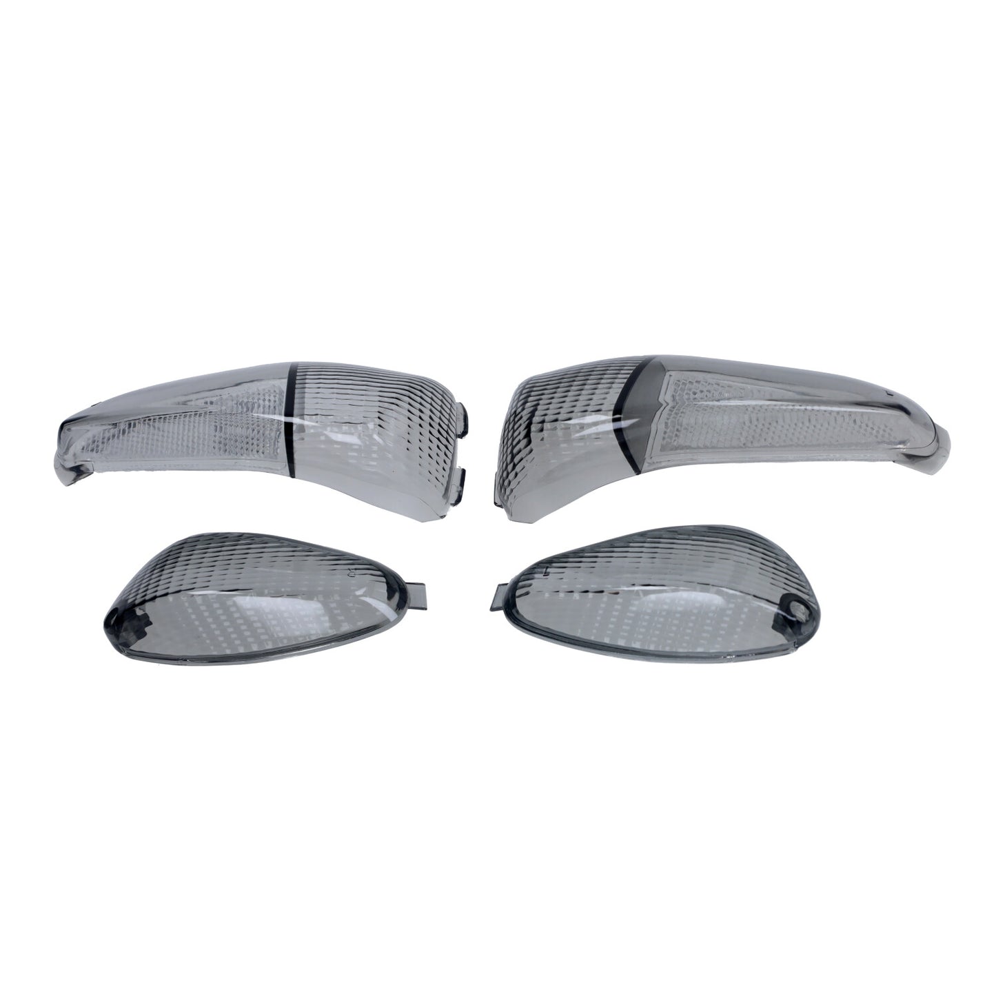 Knipperlichtglas Set - 4-Delig - SP Pro - Gilera Runner 50cc / 125cc / 180cc - Smoke