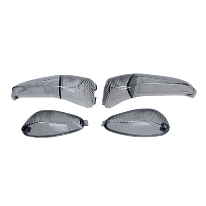 Knipperlichtglas Set - 4-Delig - SP Pro - Gilera Runner 50cc / 125cc / 180cc - Smoke