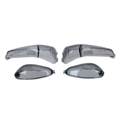 Knipperlichtglas Set - 4-Delig - SP Pro - Gilera Runner 50cc / 125cc / 180cc - Smoke