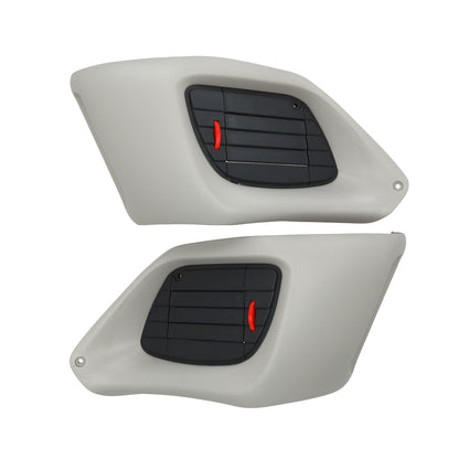 Binnenkappenset - 9-Delig - Gilera Runner 50cc / 125cc / 180cc - Zwart / Grijs