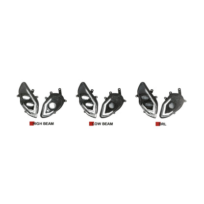 Zelioni LED Rücklicht - Vespa GTS - 2019 ~ 2022 - 125cc ~ 300cc - E-Prüfzeichen - Smoke
