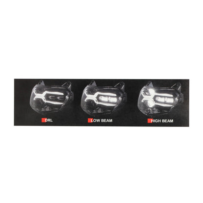 Luz trasera LED Zelioni - Vespa GTS - 2019 ~ 2022 - 125cc ~ 300cc - Certificado E - Ahumado