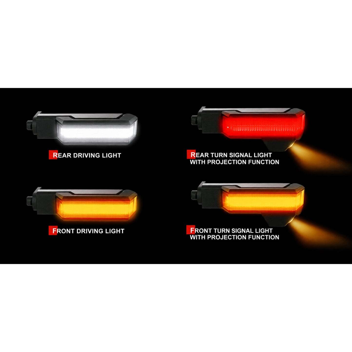 Zelioni LED Rücklicht - Vespa GTS - 2019 ~ 2022 - 125cc ~ 300cc - E-Prüfzeichen - Smoke