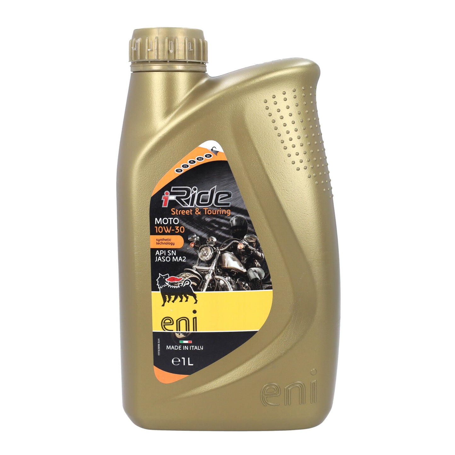 Motorolie - Eni - i-Ride - 4-Takt / 4T olie - 10W30 - 1 liter