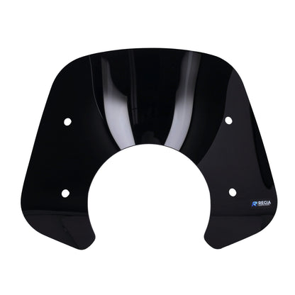 Laag Windscherm - Vespa GTS 250 / 300 - Nieuwe modellen na 2024 - Glans Zwart