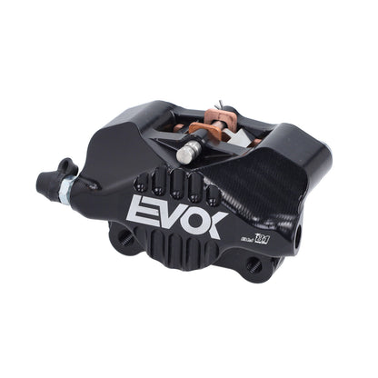 Bremssattel Evok - Vorderseite Sport CNC P34 Iron Schwarz – Piaggio Liberty - Vespa Primavera - Sprint - Zip SP - Zip 2000 (Kopie) (Kopie)