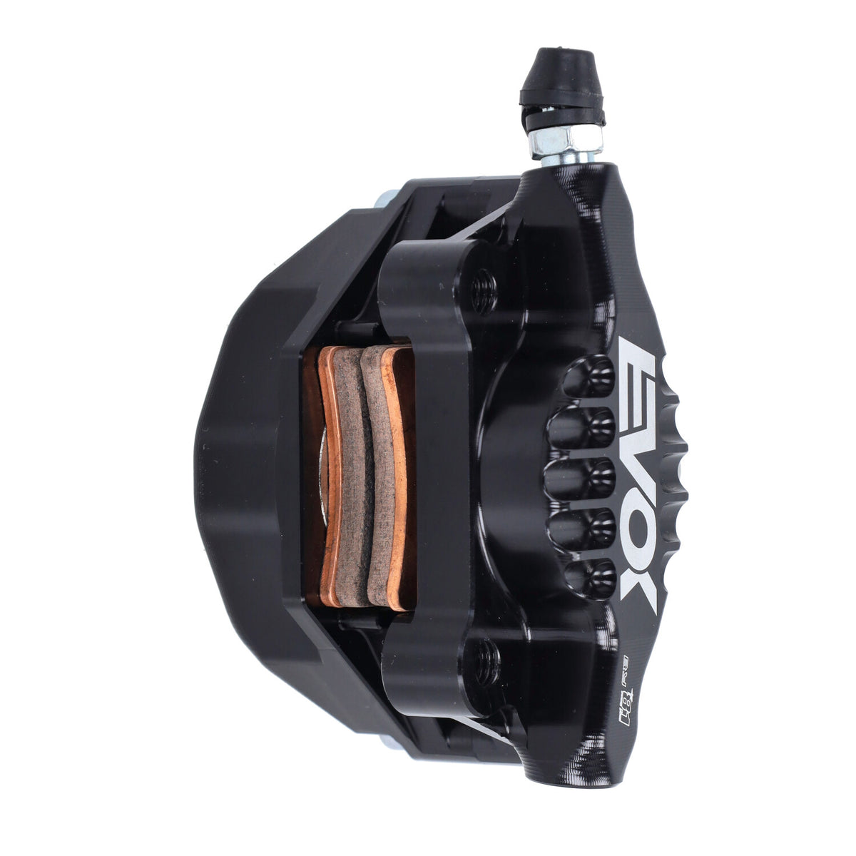 Bremssattel Evok - Vorderseite Sport CNC P34 Iron Schwarz – Piaggio Liberty - Vespa Primavera - Sprint - Zip SP - Zip 2000 (Kopie) (Kopie)