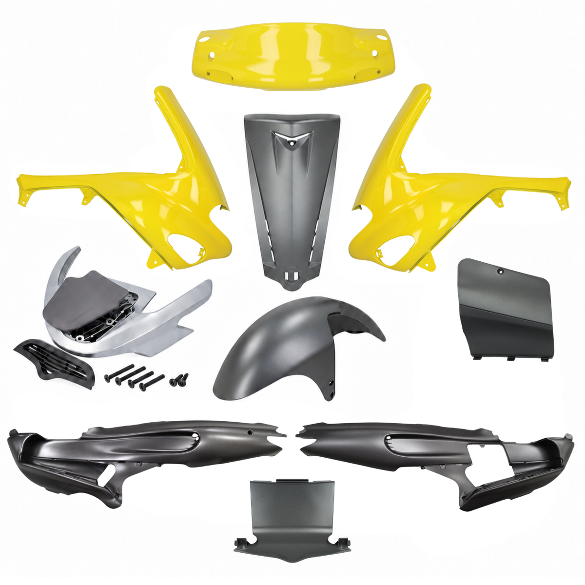 Kappenset - Gilera Runner - SP PRO - Origineel Model - Geel / Opaco