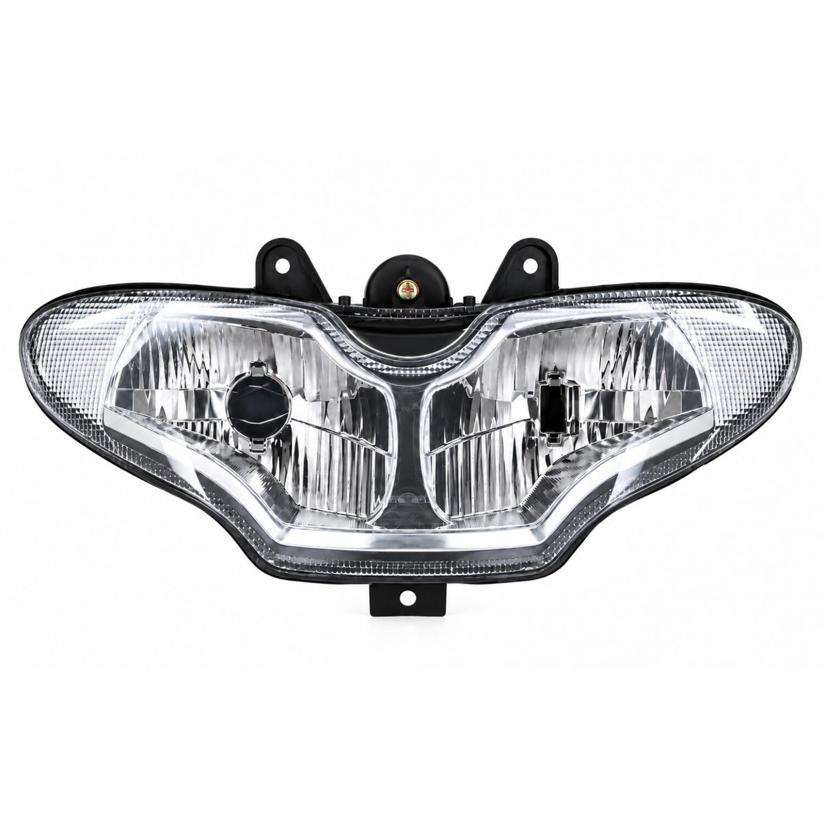 Koplampunit Halogeen  – Transparant - Zwart – Origineel Model - Gilera Runner 50 / 125 / 180cc modellen