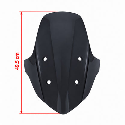 Oryginalna niska szyba przednia do Aprilia SXR 50 / 160 - Euro5 - przydymiona - 1b007724