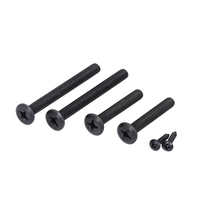 Achterspoiler Compleet – Gilera Runner – SP Pro - 50cc ~ 200cc - Glans Zwart