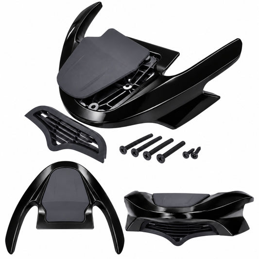 Spoiler posteriore completo – Gilera Runner – SP Pro - 50cc ~ 200cc - Nero lucido