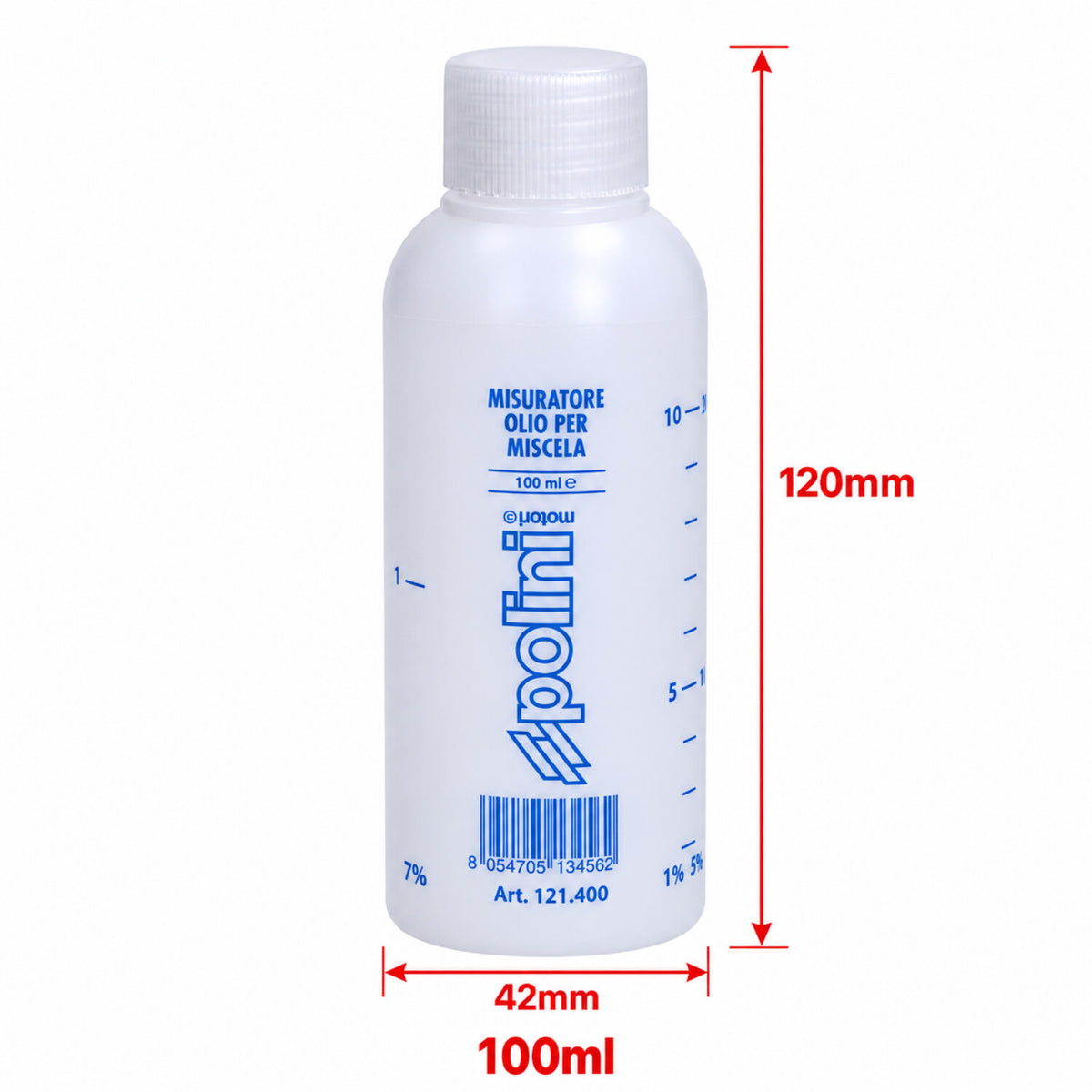 Maatbeker - Polini - 2T / 2-Takt Mengolie 100ml -121.400
