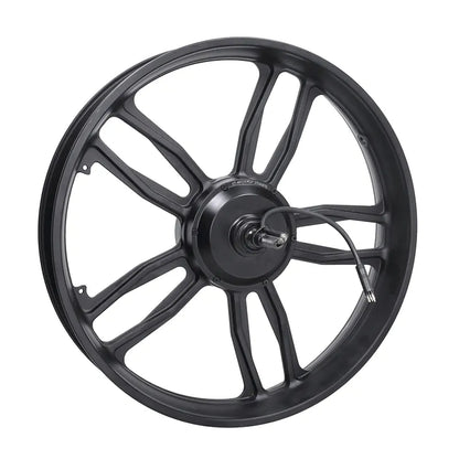 Achterwiel + motor - Fatbike - 48V- 250W - met zwarte stekker - V8 / V20 - 20 inch