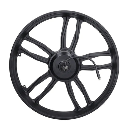 Achterwiel + motor - Fatbike - 48V- 250W - met zwarte stekker - V8 / V20 - 20 inch