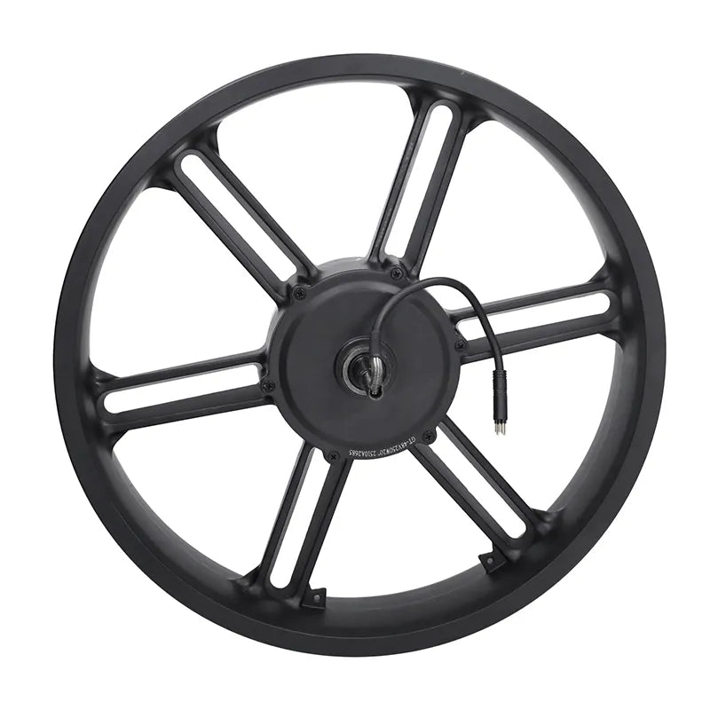 Achterwiel + motor - Fatbike - 48V- 500W - met zwarte stekker - V8 - 20 inch