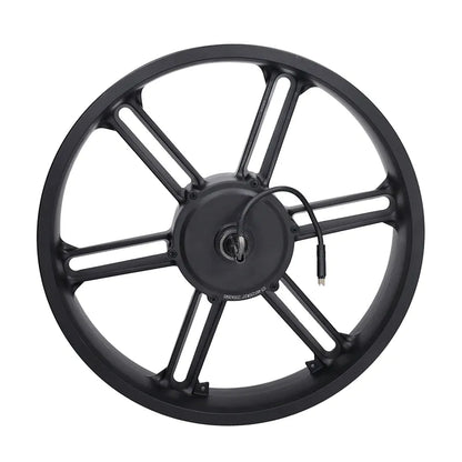 Achterwiel + motor - Fatbike - 48V- 500W - met zwarte stekker - V8 - 20 inch