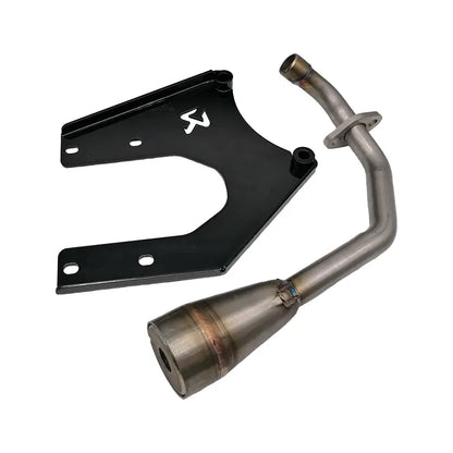 Bocht voor Akrapovič S-VE125R2-HZBL Uitlaat - Vespa Sprint / Primavera / LX / S - 50cc 4T2V Uitvoeringen