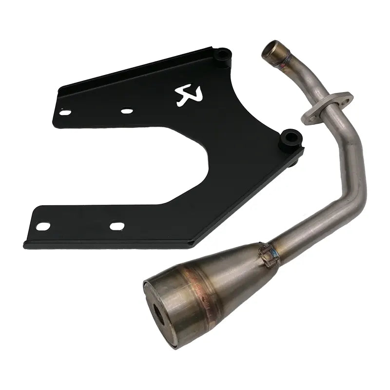 Bocht voor Akrapovič S-VE125R2-HZBL Uitlaat - Vespa Sprint / Primavera / LX / S - 50cc 4T2V Uitvoeringen