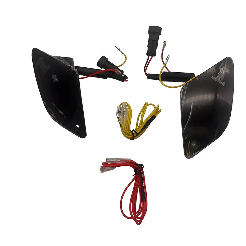 Alpha Lightning - LED Rear Turn Signals - Smoke - Vespa GTS Models