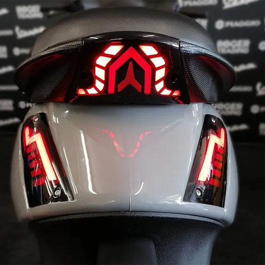 Alpha PYTHON - LED Tube Achterlicht - Piaggio ZIP 4T - Moving