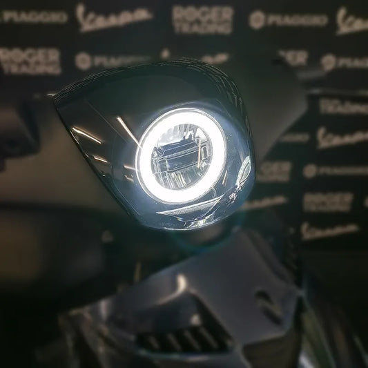 LED Angeleye Koplamp voor Piaggio Zip - Complete Unit