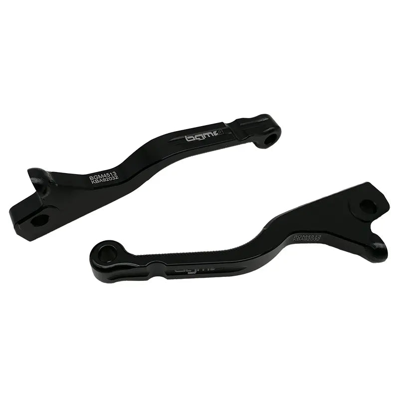 BGM – CNC-gefräste Bremshebel – Vespa GTS 125–300 – Euro 5 ab 2023 – Matt/Glanzschwarz