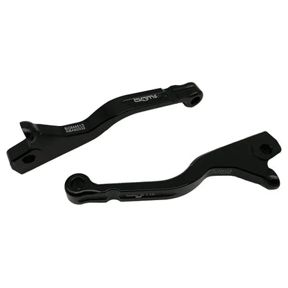 BGM – CNC-gefräste Bremshebel – Vespa GTS 125–300 – Euro 5 ab 2023 – Matt/Glanzschwarz