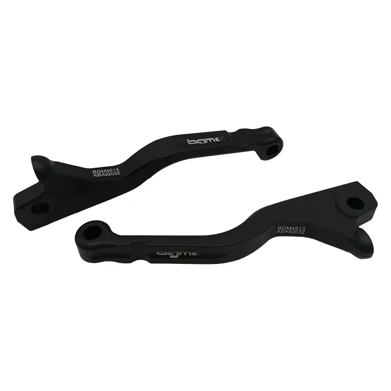 BGM – CNC-gefräste Bremshebel – Vespa GTS 125–300 – Euro 5 ab 2023 – Matt/Glanzschwarz
