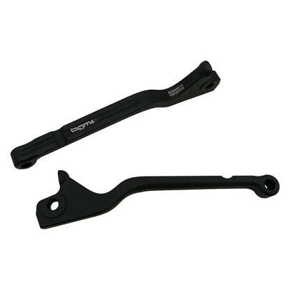 BGM – CNC-gefräste Bremshebel – Vespa GTS 125–300 – Euro 5 ab 2023 – Matt/Glanzschwarz