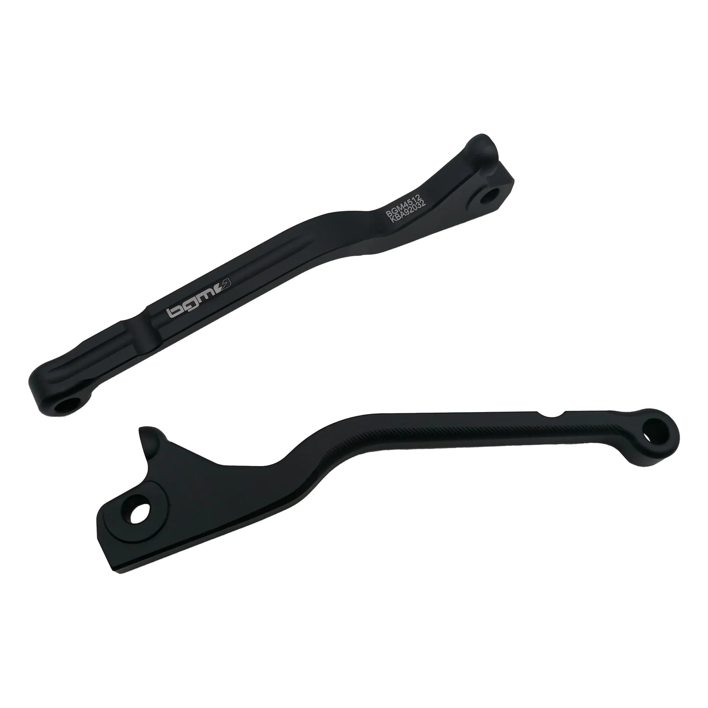 BGM – CNC-gefräste Bremshebel – Vespa GTS 125–300 – Euro 5 ab 2023 – Matt/Glanzschwarz