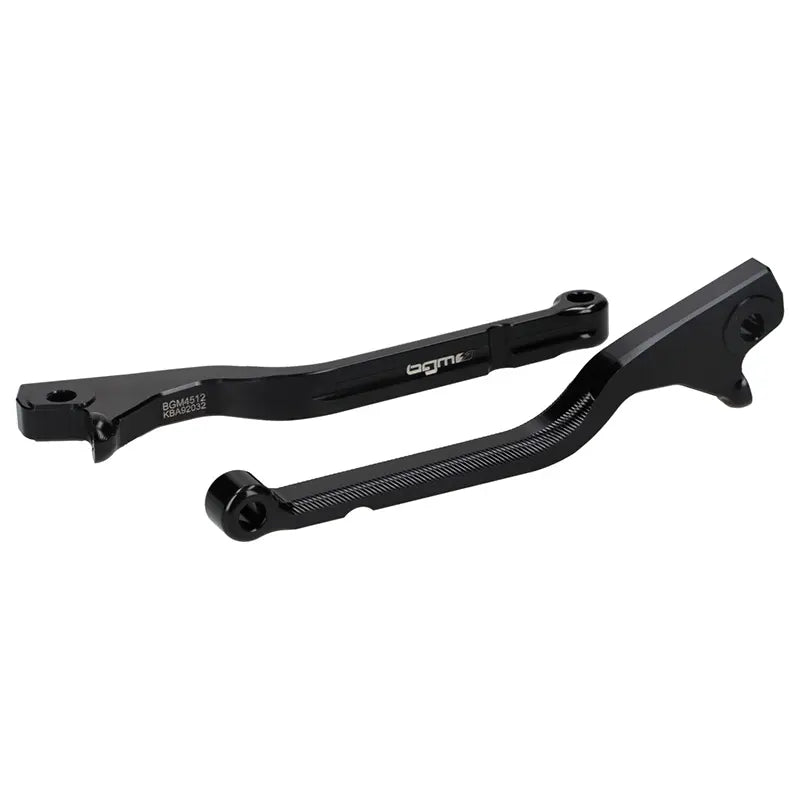 BGM – CNC-gefräste Bremshebel – Vespa GTS 125–300 – Euro 5 ab 2023 – Matt/Glanzschwarz